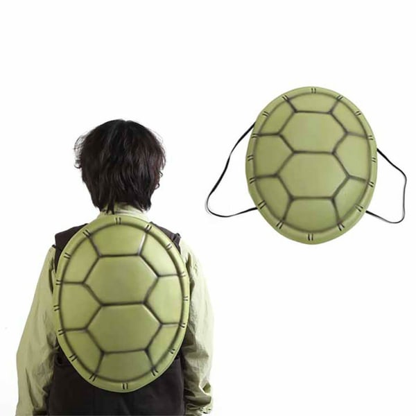 1x konstgjorda sköldpaddor Shell Kostym Cosplay Party Prop Halloween