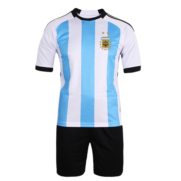 VM-tröjor Argentina fotbollsdräkt 2022, barnstorlek 22
