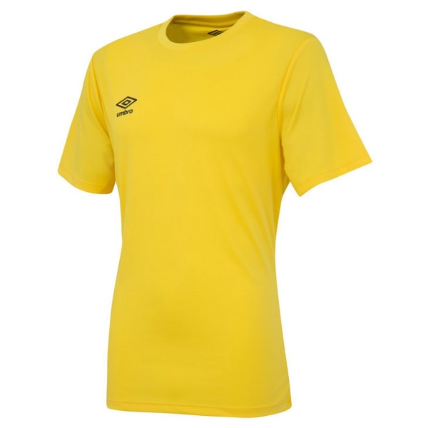 Umbro Mens Club kortärmad tröja L Carbon/Vit Carbon Yellow XXL