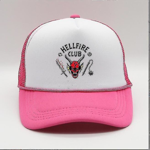 Stranger Things Trucker Cap Thinking Cap Hellfire Club Headwear