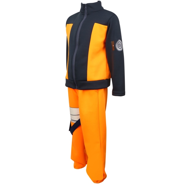 Naruto kostymer barn Halloween cosplay kostymer Yellow S M