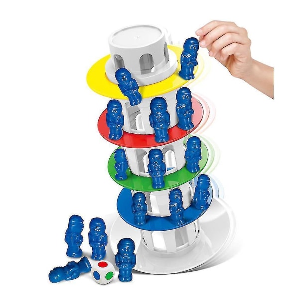 Wobbly Tower Party Game Family Funny Toy