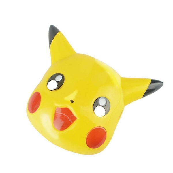 Barnleksaker Pikachu Mask Full Face Cartoon Cosplay rekvisita