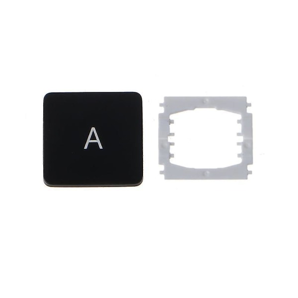 En svart tangent En vit klämma Us Uk Keyboard Cap Kompatibel -för Macbook Pro A1707 A1708