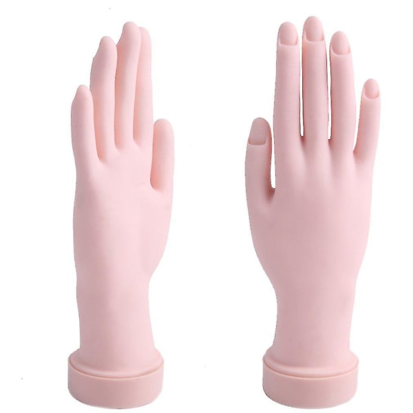 Flexibel övning högerhandsmodell för nail art och displaymanikyr