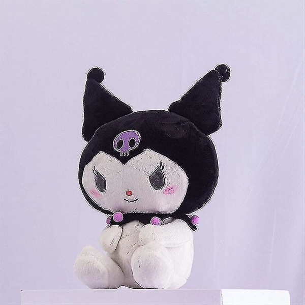 Kuromi Plyschdocka Tecknad Figur Uppstoppad Modell Samlarföremål Rag Toy Ornament Present För