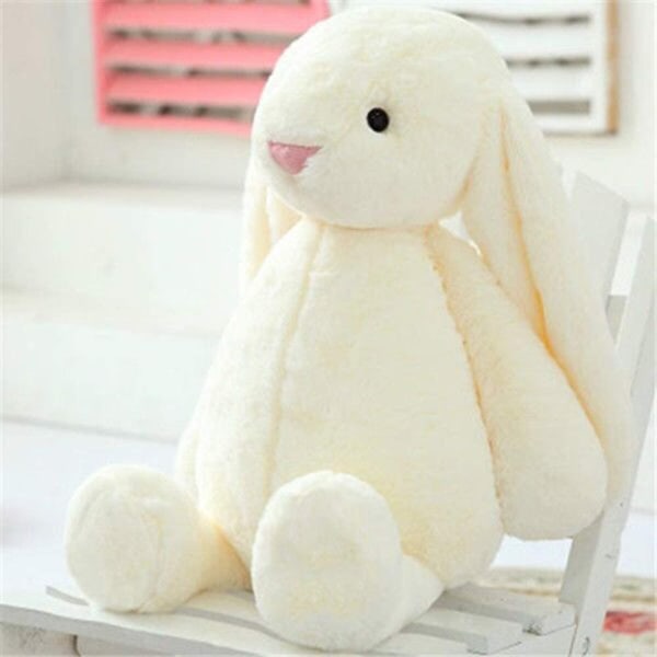 Kanin gosedjur - vit kanin gosedjur 30 cm - kanin plysch Weiß