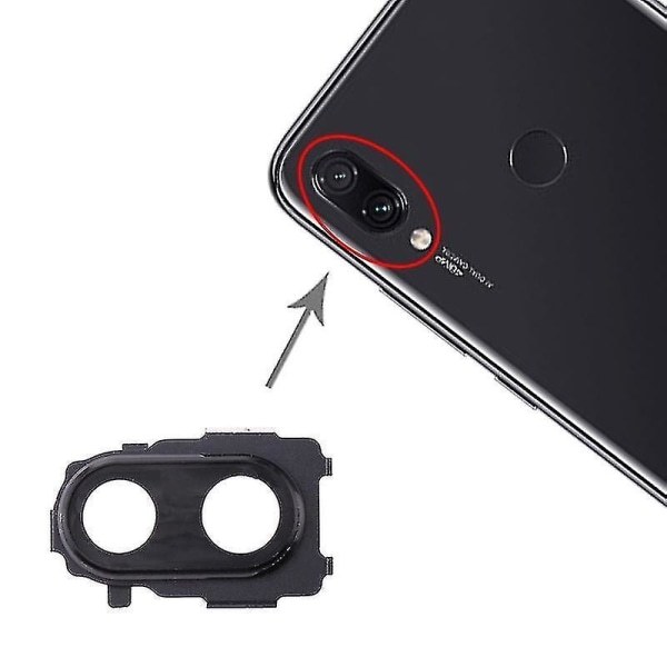 Bakre kameraram för Xiaomi Redmi Note 7 Pro / Redmi Note 7 (svart)