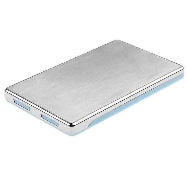 Höghastighets 2,5 tums hårddisk SATA & IDE externt case, stöd för USB 3.0 (blå)