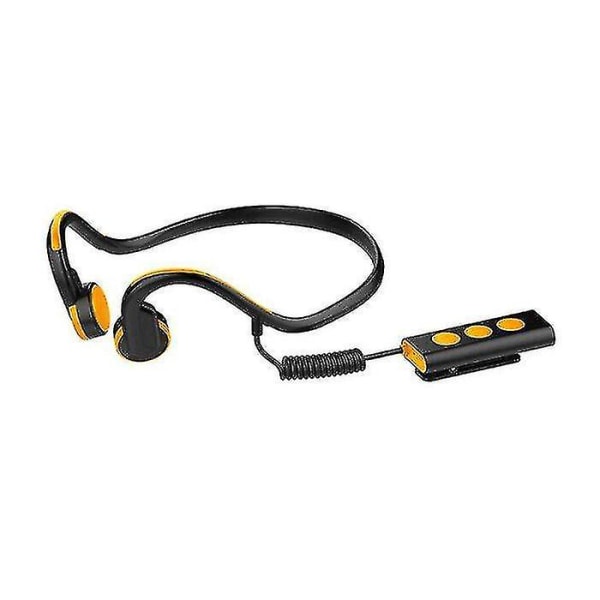 Wire Control Bone Conduction 3,5 mm Over The Ear Headset med mikrofon