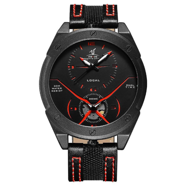 WEIDE UV1703 Färgglad Unik Design Watch Dual Time Display Quartz
