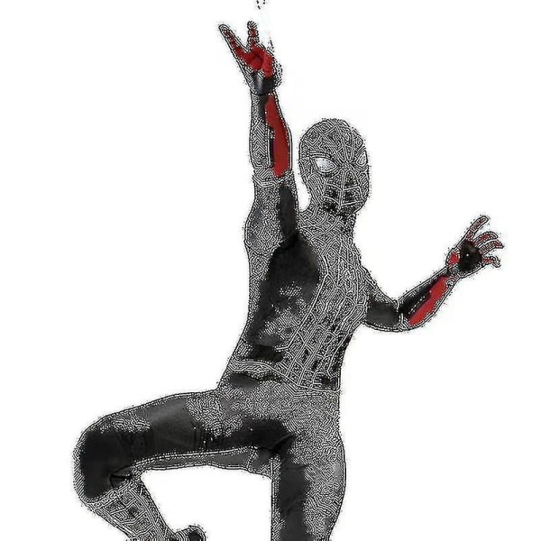 Spider-man-dräkt Vuxen Barn-fest-outfit Finklänning, spider-man: No Way Home No Way Home Black