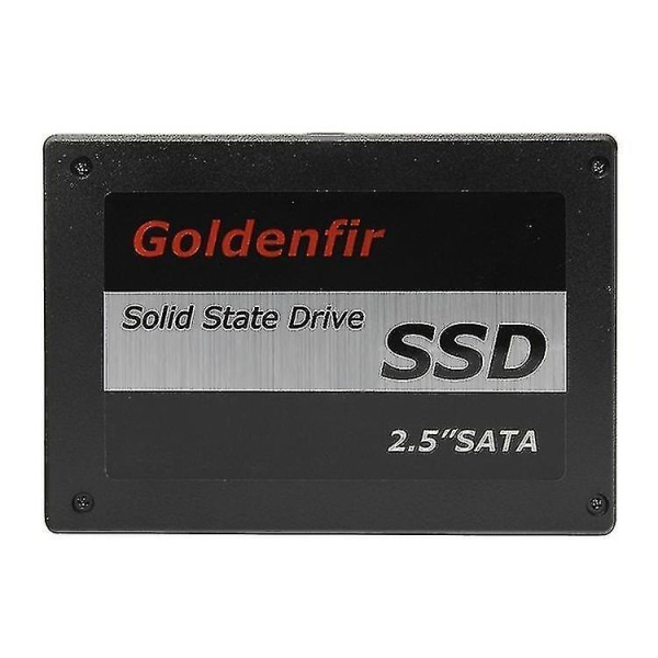 Goldenfir 2,5 tum SATA Solid State Drive, Flash-arkitektur: MLC, Kapacitet: 480GB