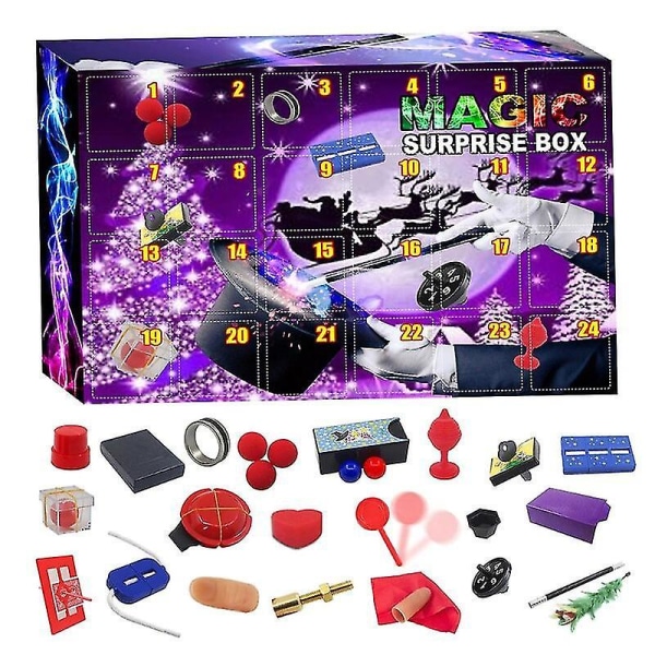2023 jul adventskalender 24 dagars nedräkning Magic sensoriska fidget toys Set Rumsdekoration