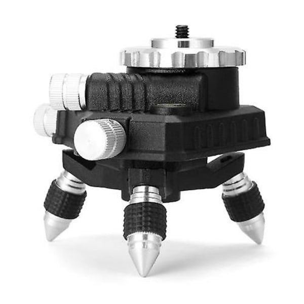 360° roterbar aluminiumlegeringsfäste Bas 1/4'' Gränssnitt Finjustering Stativställ för Laser Le
