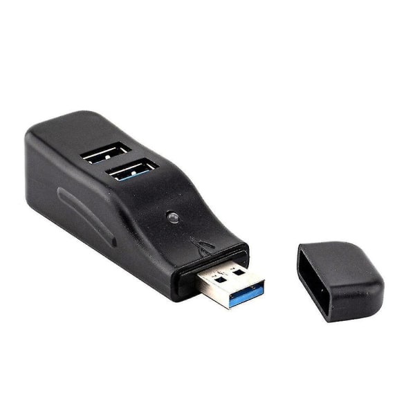 4 portar USB HUB 3.0 USB Splitter Adapter för PC Notebook Tablet Dator Laptop Höghastighets