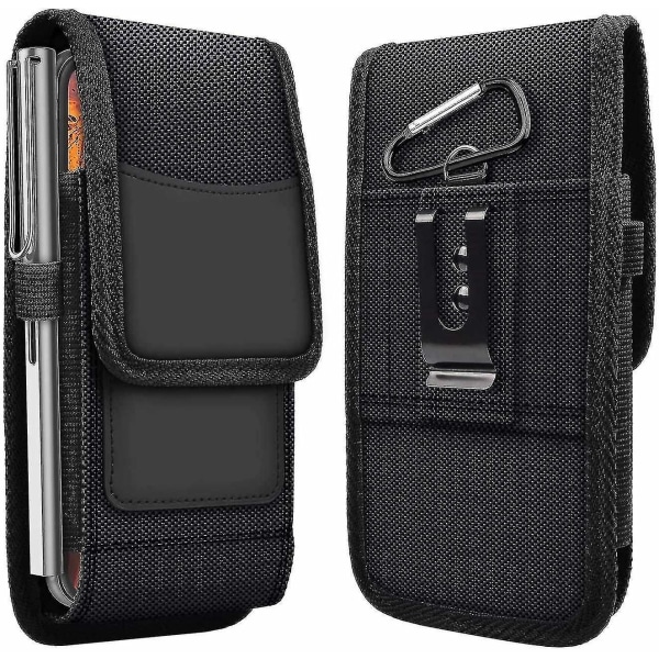 Mobiltelefonhölster Nylon bältesklämma Looppåse Korthållare Phone case Plånbok L 15 X 8cm