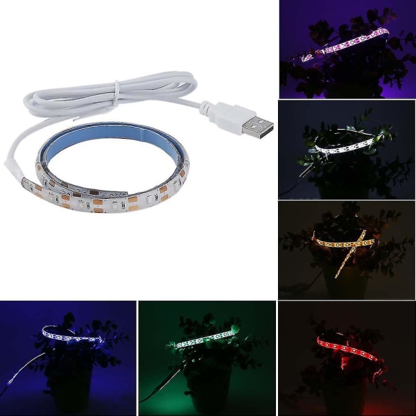 50cm Dc5v USB Power Vattentät Led Smd3528 TV Bakgrund Strip Light