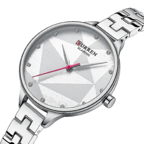CURREN 9047 Elegant Design Watch Crystal Full Steel Quartz Watch