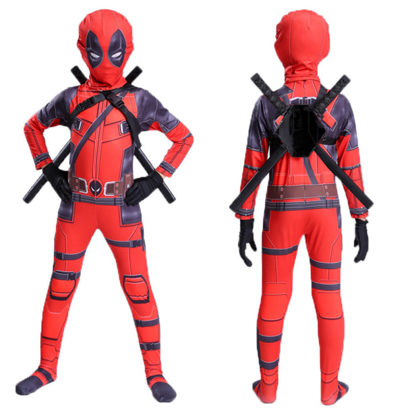 Halloween Cosplay Spider Man Spiderman Kostym Vuxen Outfit XL M