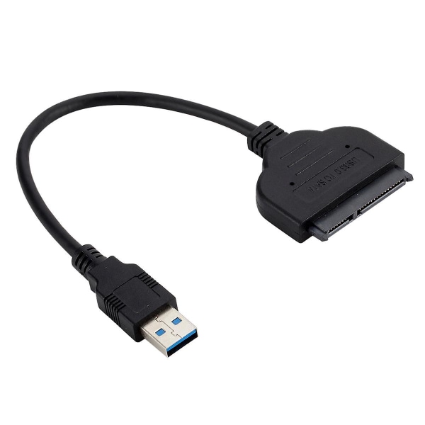 Höghastighets USB3.0 till SATA-adapterkabel Hårddisk Datakabel USB till SATA-stöd 2,5 tums SSD HDD Ha