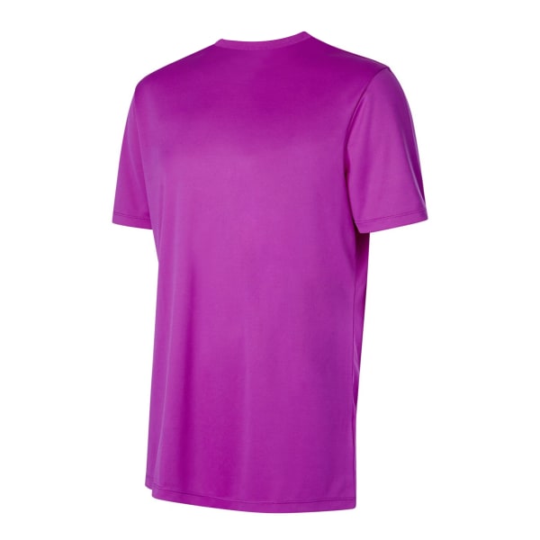 Umbro Mens Club kortärmad tröja L Carbon/Vit Carbon Purple Cactus L