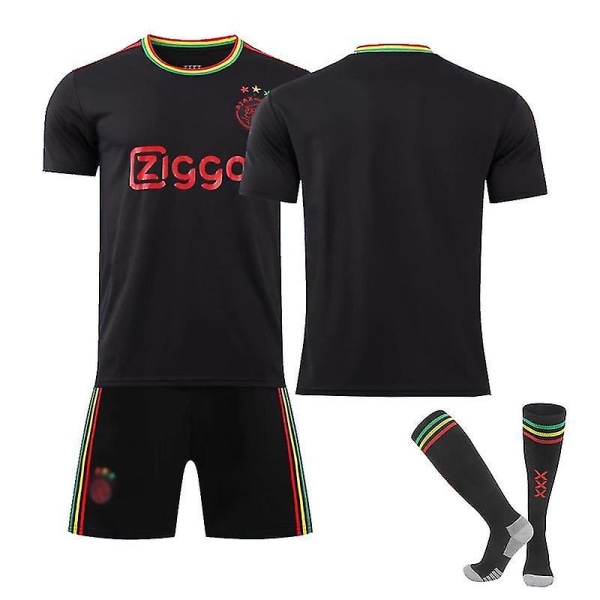 21-22 Ajax hemmatröja nr 10 Tadic Training Kit No Number Black L(175-180) No Number Black M(170-175)