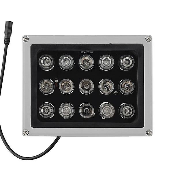 12V 15st IR LEDs Array Illuminator Infraröd lampa IP65 850nm Vattentät Night Vision för CCTV-kamera