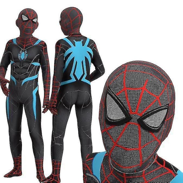 Spiderman Kläder Barnkostym Sommar Cos Kläder Bodysuit i ett stycke