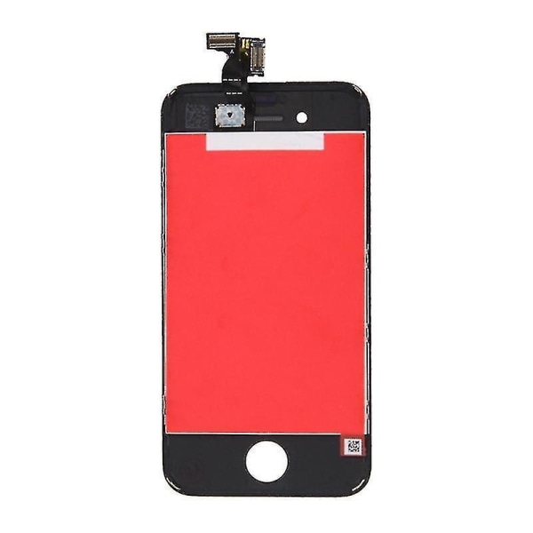 10 st digitaliseringsenhet (LCD + ram + pekplatta) för iPhone 4S (svart)
