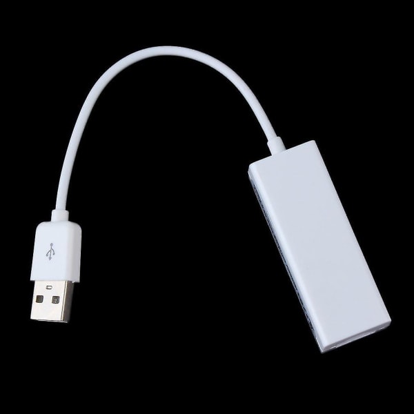 USB 2.0 till Rj45 Ethernet Lan nätverksadapter Dongelkontakt 10/100 Mbps