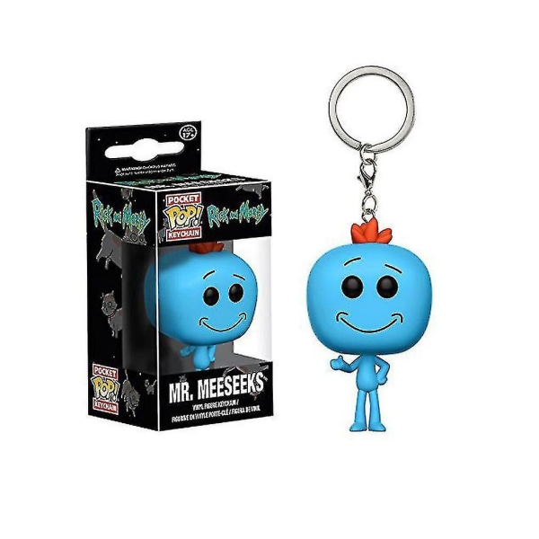 Rick och Morty Mission Mr Meeseeks Keychain Nyckelring