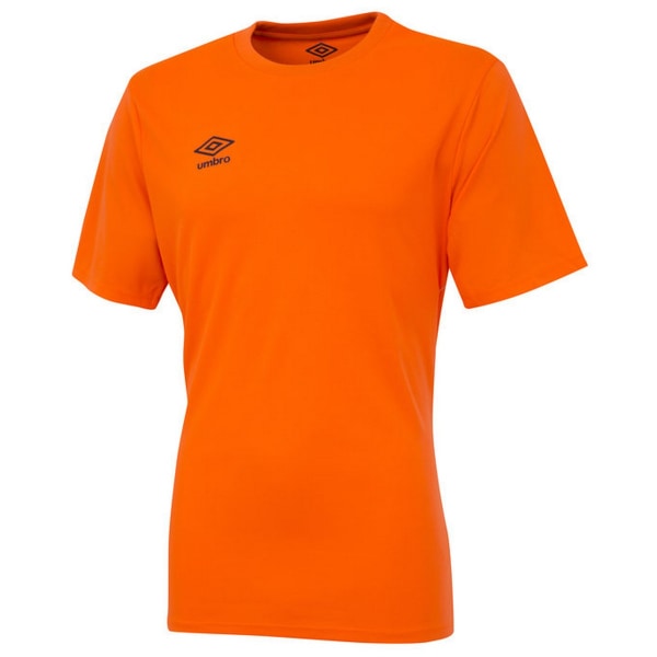 Umbro Mens Club kortärmad tröja L Carbon/Vit Carbon Shocking Orange XXL