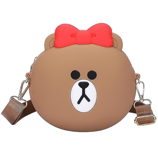 Barnmode Mini Bear Messenger Bag (Color-3)