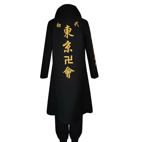 Anime Tokyo Revengers Sano Manjiro Cosplay Kostym Unisex Tokyo