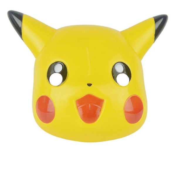 Barnleksaker Pikachu Mask Full Face Cartoon Cosplay rekvisita