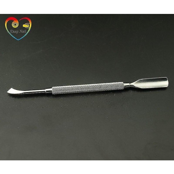Nagelfils-skedborttagningsmedel för nagelband Manikyr|nagelverktyg i rostfritt stål|nagelbandsskedspuffare