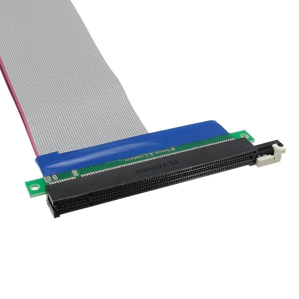 15 cm PCI-E Express 8x till 16x förlängningskabel Flex Ribbon