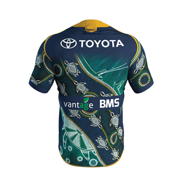 2020 North Queensland Cowboys Indigenous Rugby Jersey M