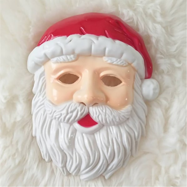 2 ST Christmas Halloween Santa Cover med elastiskt snöre Lätt att bära roliga säsongsbetonade Cosplay-kostymer för festkostymer
