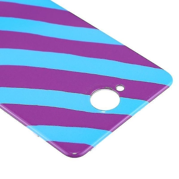 För Microsoft Lumia 650 Colorful PC Material Cover med NFC-dekal