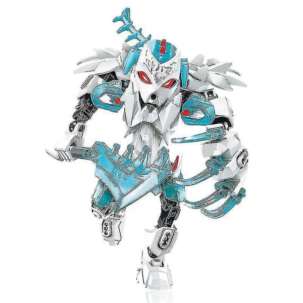 Bionicle Frost Beast Actionfigurer Byggklossleksaker Set för barn Julpojke Presentkompatibel