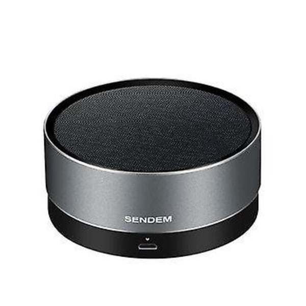 F3 Metal Trådlös bluetooth Högtalare Bärbar Subwoofer HIFI Handsfree AUX TF