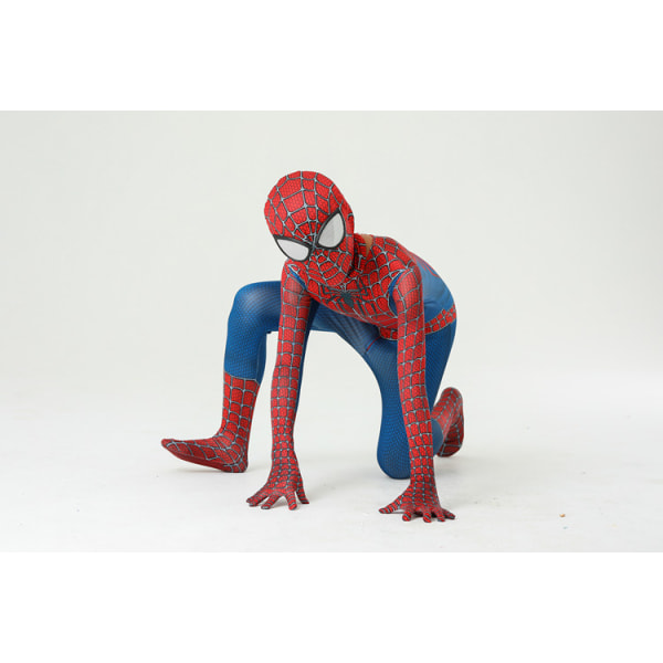 Halloween Kids Boys Spiderman Cosplay Hero Character Costume 150cm 130cm