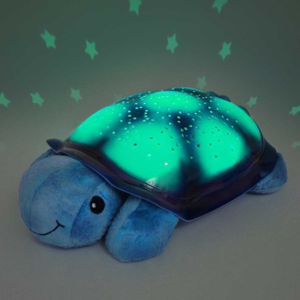 LED-lampa / Gosedjur / Nattlampa - Blå Sköldpadda Blå