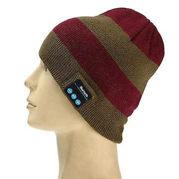 Hatt Trådlös bluetooth Smart Cap Headset Hörlurar Hörlur Högtalare med mikrofon