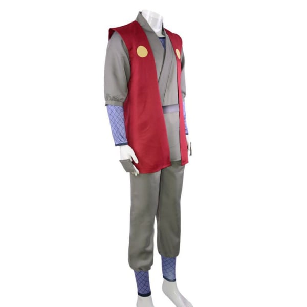 Anime Ero Sennin Jiraiya Cosplay Kostym Gama Sennin Peruk Accesso Only Wig XXL Full Set XL