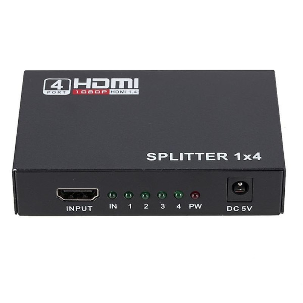1080P HD 1 In 4 Out HDMI Splitter V1.4 HDMI Video Splitter One Input Fyra Output Converter HDMI Adapter