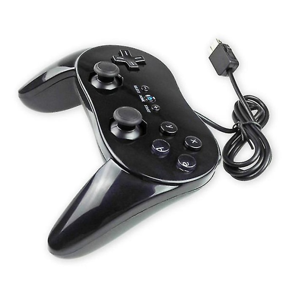 Classic Controller Pro Console Gampad/joypad Wire Controller kompatibel med Nintendo Wii Wiiu