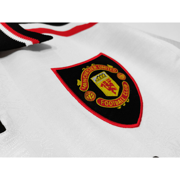 Retro Legend 98-99 Manchester United bortatröja Short Beckham NO.7 Carrick NO.16 M